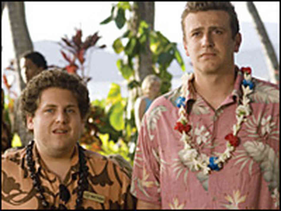 Jonah Hill and Jason Segel in 'Forgetting Sarah Marshall'