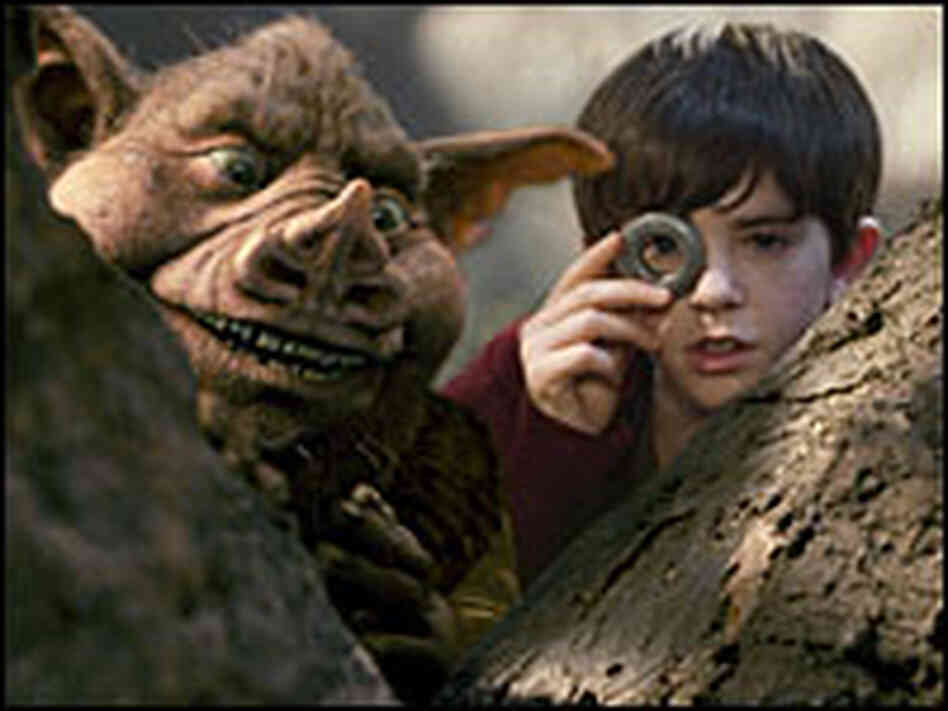Jared Grace and Hogsqueal spy on goblins Jared Grace and Hogsqueal spy on goblins
