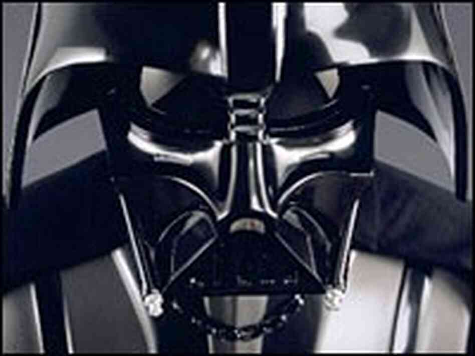 Vader mask - close up Vader mask - close up