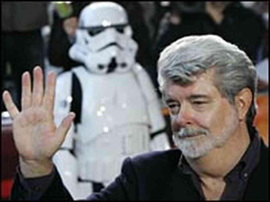 George Lucas greets crowds at a premiere of 'Star Wars: Revenge of the Sith' in Berlin George Lucas greets crowds at a premiere of 'Star Wars: Revenge of the Sith' in Berlin