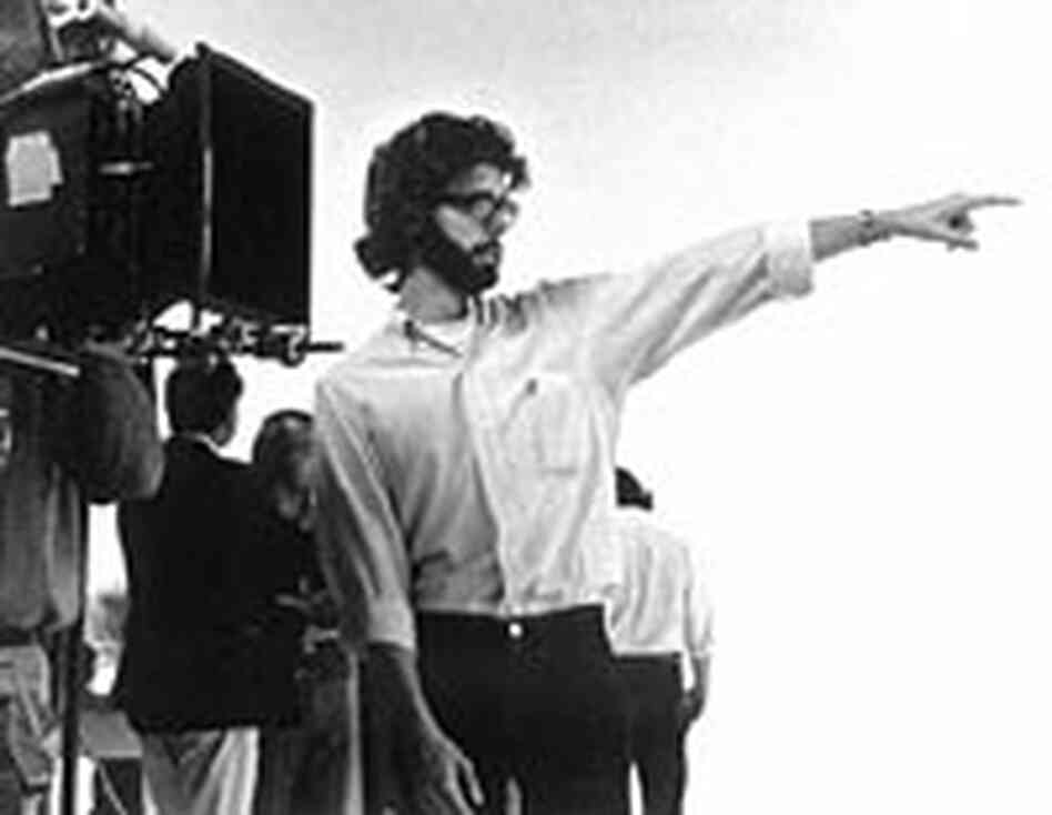 Lucas on the set of his 1970 feature film debut, 'THX 1138' Lucas on the set of his 1970 feature film debut, 'THX 1138'