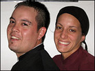 Sushi-making duo Gabriel Ilepiane (left) and Cecilia Salinas are among the attentive staff at Doming Sushi-making duo Gabriel Ilepiane (left) and Cecilia Salinas are among the attentive staff at Doming