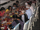 Indian families dine at Swagath's, a restaurant in New Delhi's Defence Colony. Indian families dine at Swagath's, a restaurant in New Delhi's Defence Colony.