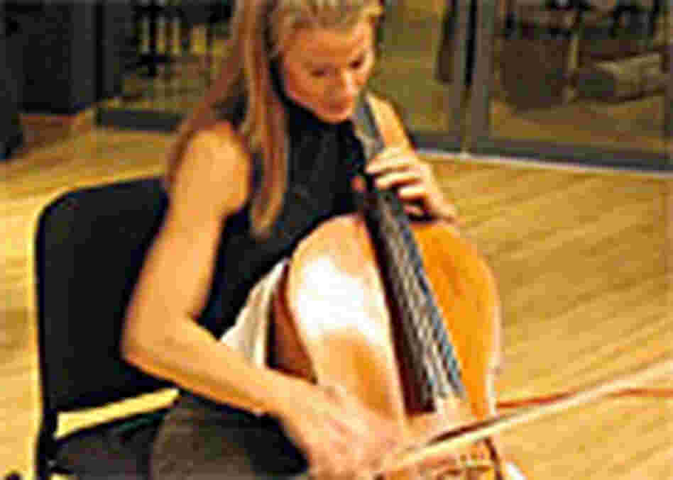 Eroica Trio cellist Sara Sant Ambrogio in NPR's Studio 4A Eroica Trio cellist Sara Sant Ambrogio in NPR's Studio 4A