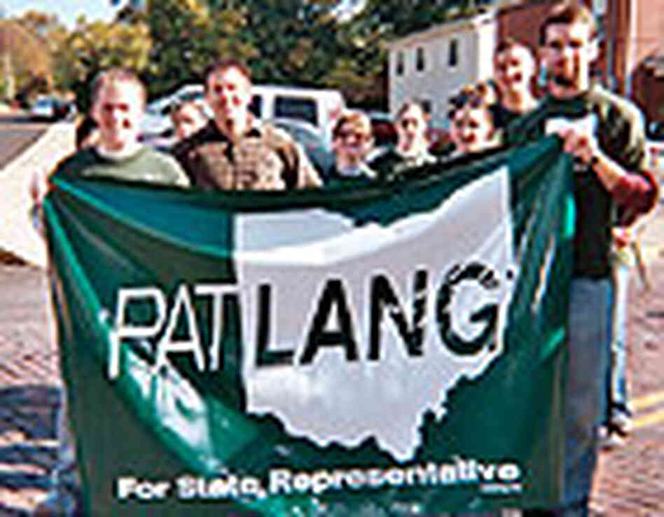 Members of Pat Lang's campaign for an Ohio state house seat. Members of Pat Lang's campaign for an Ohio state house seat.