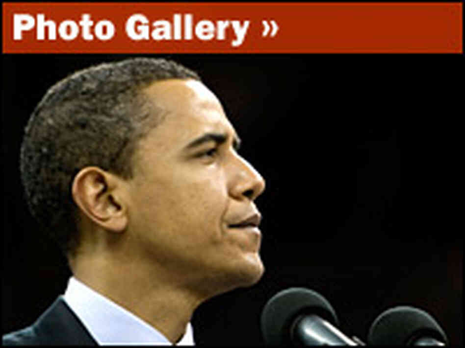 Photo gallery of Illinois Sen. Barack Obama