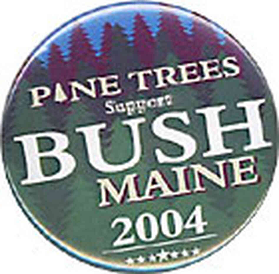 Bush is hoping to win at least one electoral vote in Maine. Bush is hoping to win at least one electoral vote in Maine.