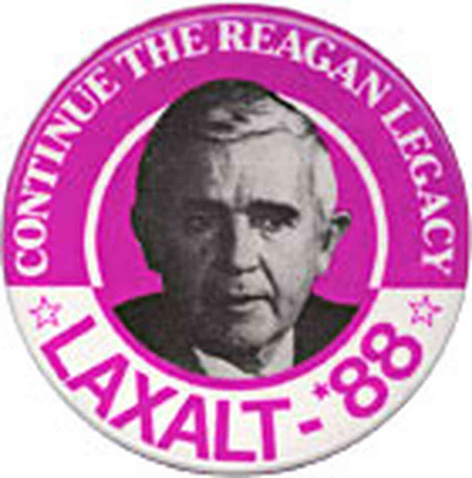 Laxalt potential presidential bid button Laxalt potential presidential bid button