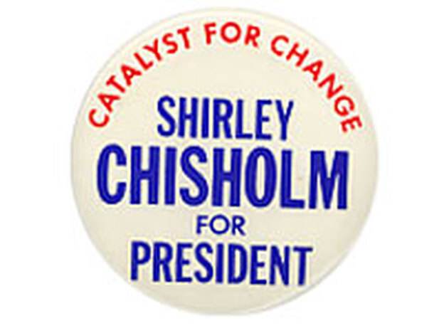 The first black woman elected to Congress.