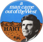 Gary Hart campaign button. Get it? Gary. Yeah, a stretch.