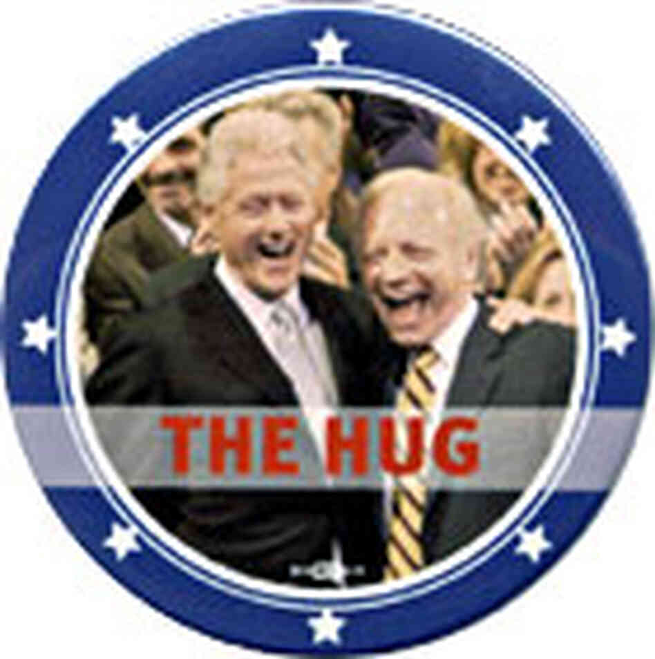 The Hug: Lieberman and Clinton The Hug: Lieberman and Clinton