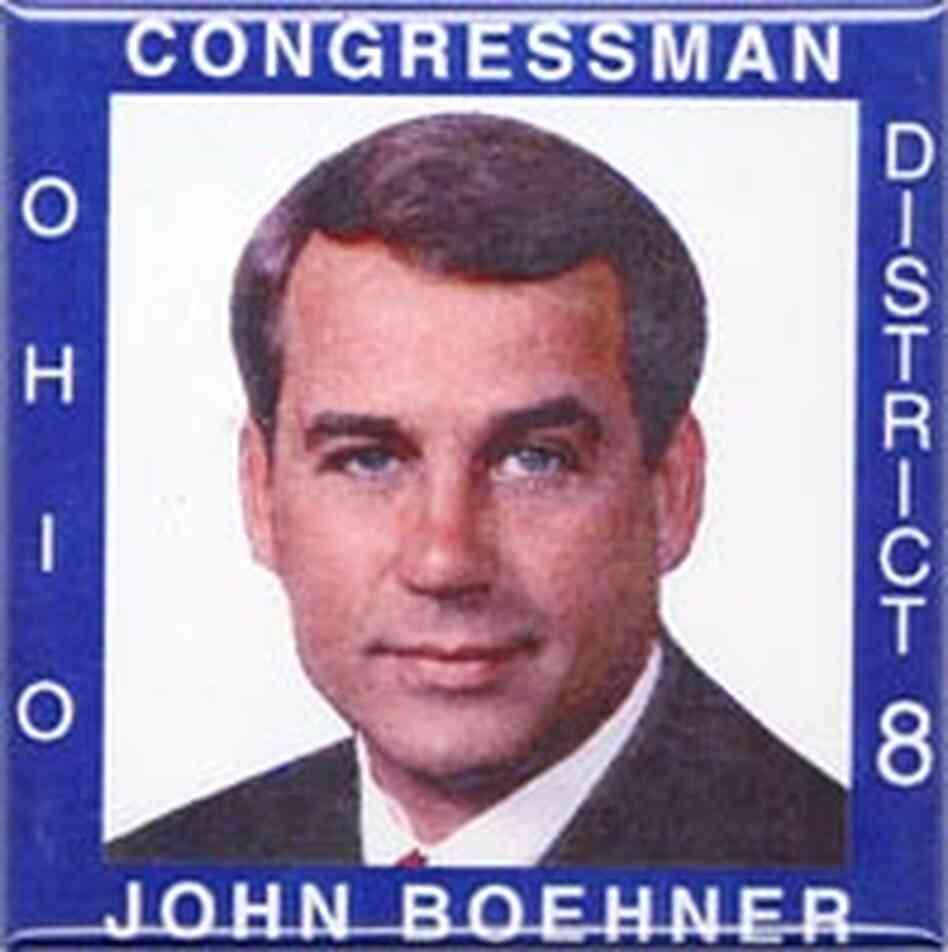 John Boehner congressional campaign button John Boehner congressional campaign button