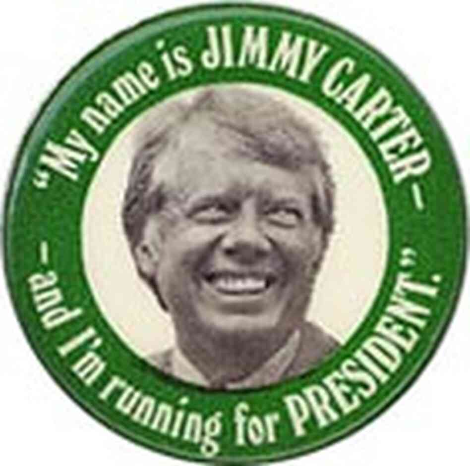 Jimmy Carter campaign button Jimmy Carter campaign button