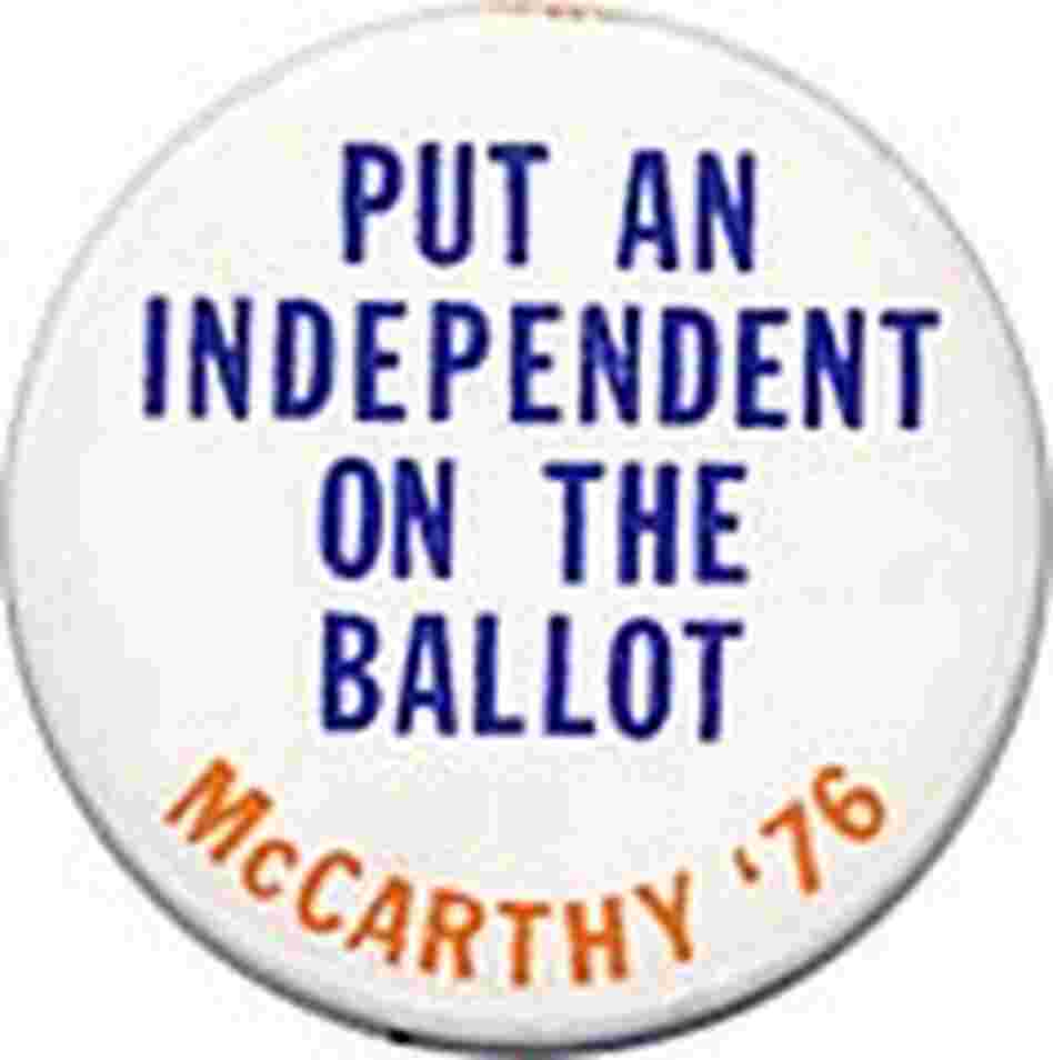 Eugene McCarthy button Eugene McCarthy button