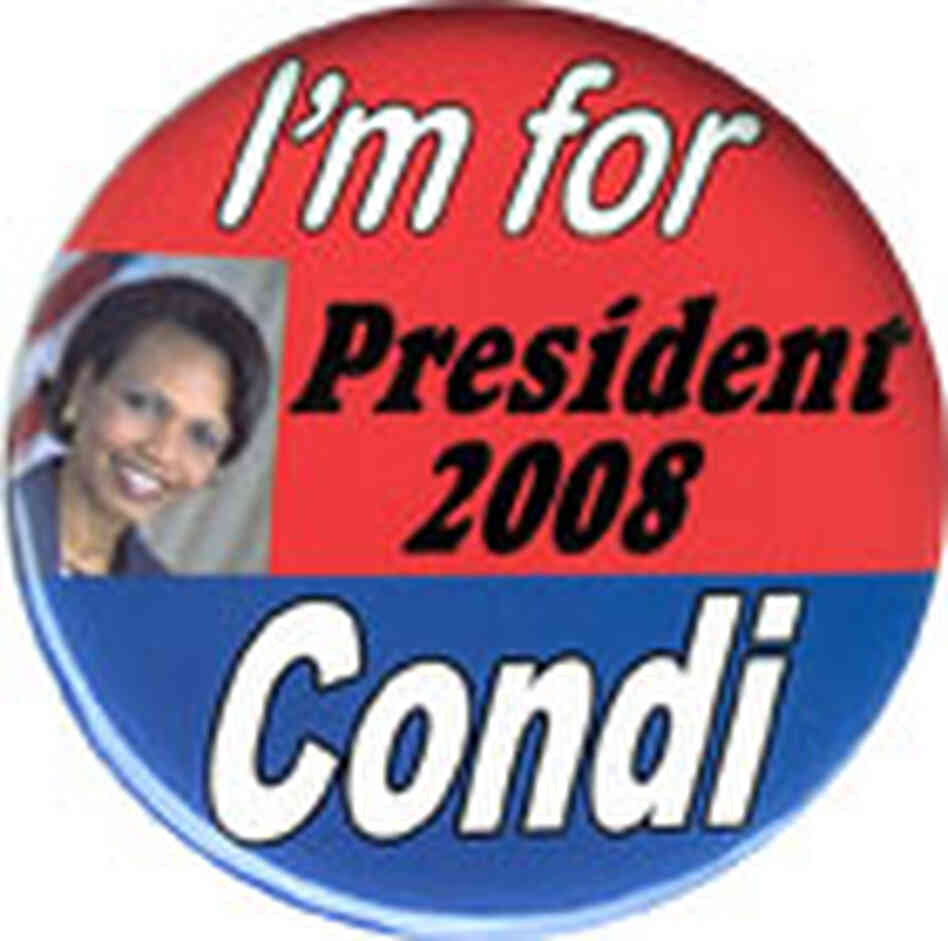 Dick Morris aside, Condi Rice is not going to run for president. Dick Morris aside, Condi Rice is not going to run for president.