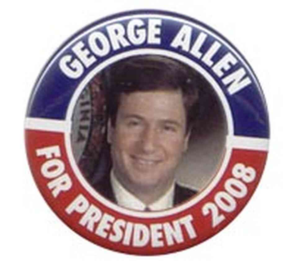 George Allen button George Allen button