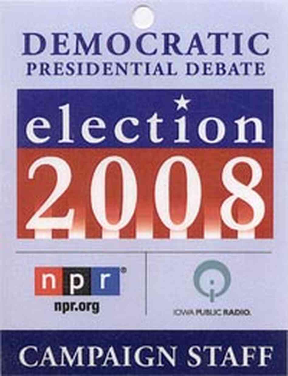 NPR debate tag NPR debate tag
