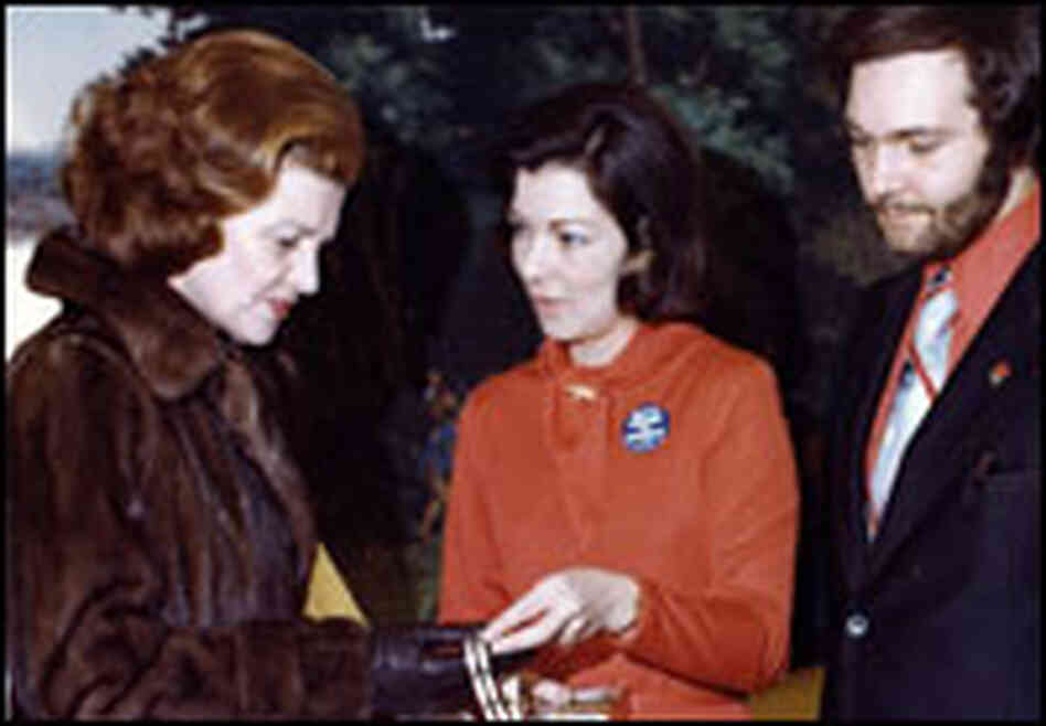 Betty Ford, Bev Braun and Braun's husband Betty Ford, Bev Braun and Braun's husband