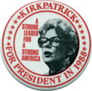 Never a candidate, despite the wishes of some conservative Republicans in 1988.