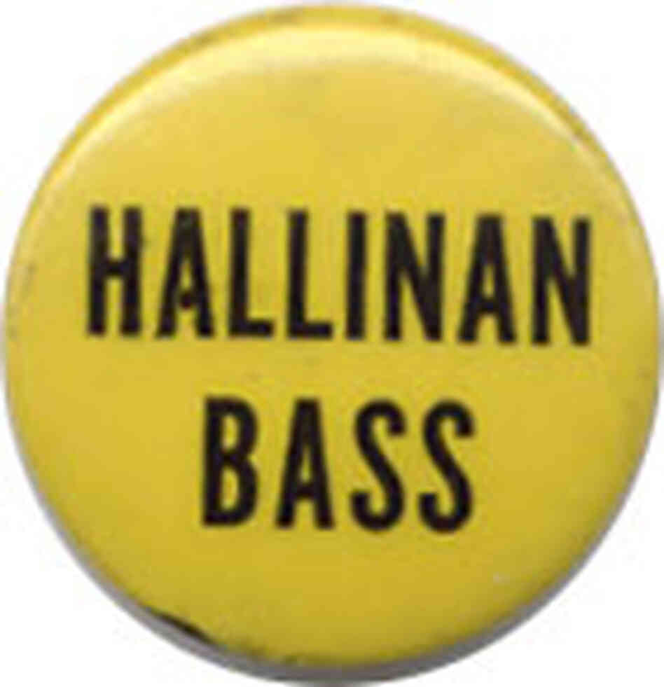 Button reads "Hallinan Bass" Button reads "Hallinan Bass"