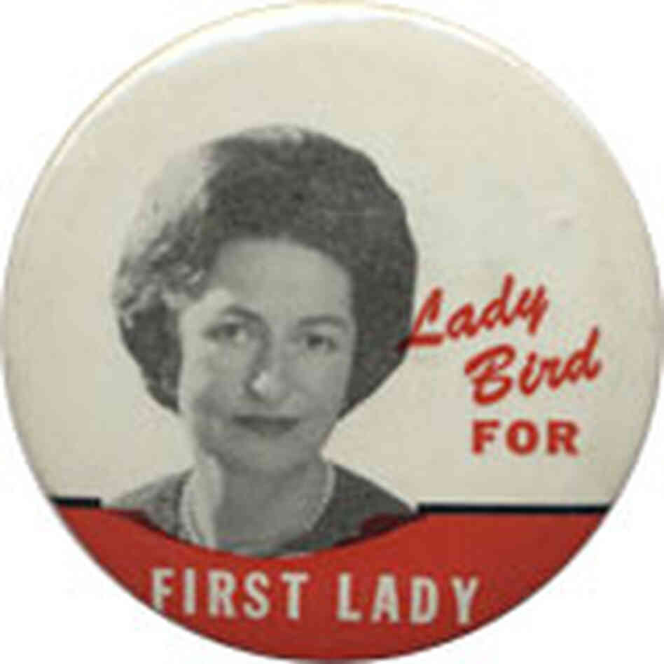 Lady Byrd for First Lady button Lady Byrd for First Lady button