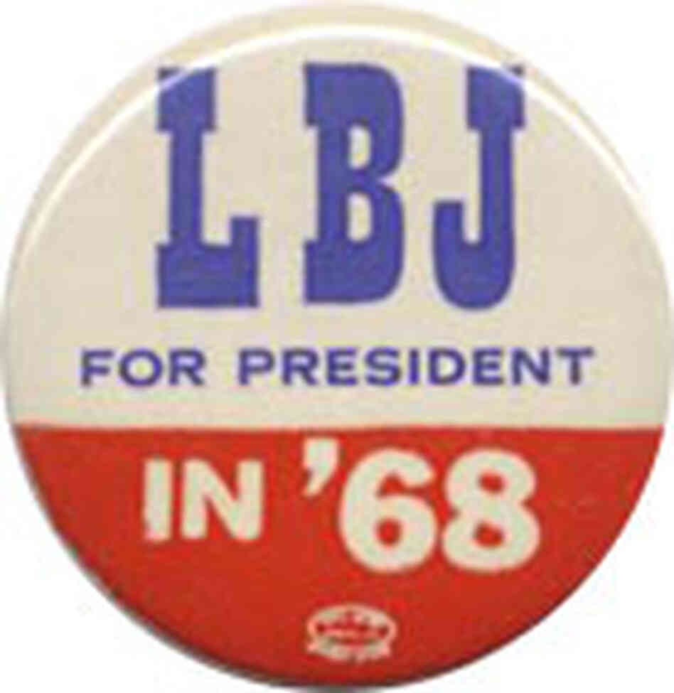 LBJ button LBJ button