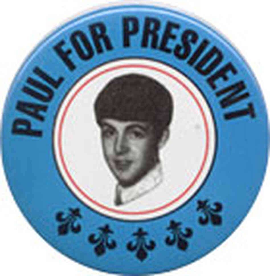 Paul for President Button (as in Paul McCartney!) Paul for President Button (as in Paul McCartney!)