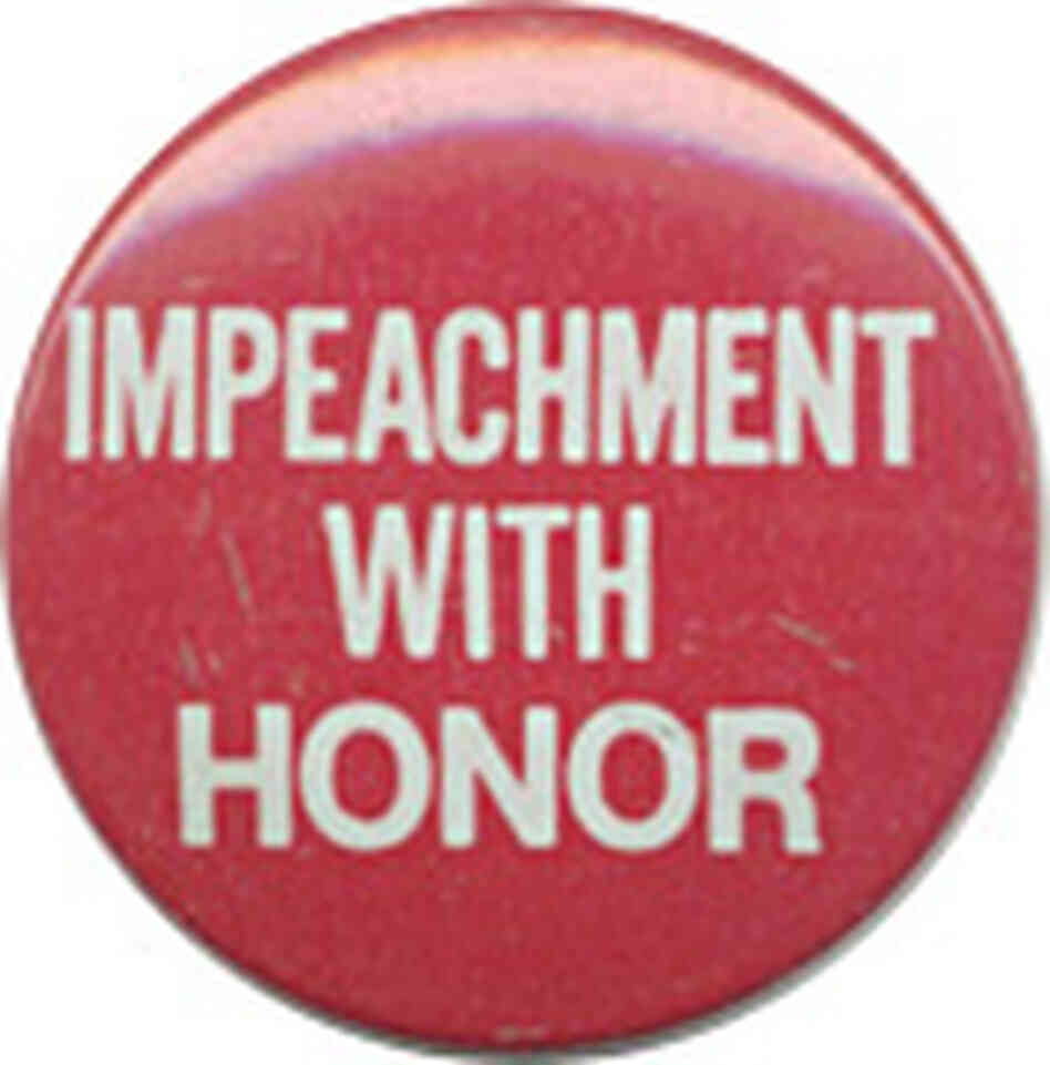 Impeachment button Impeachment button
