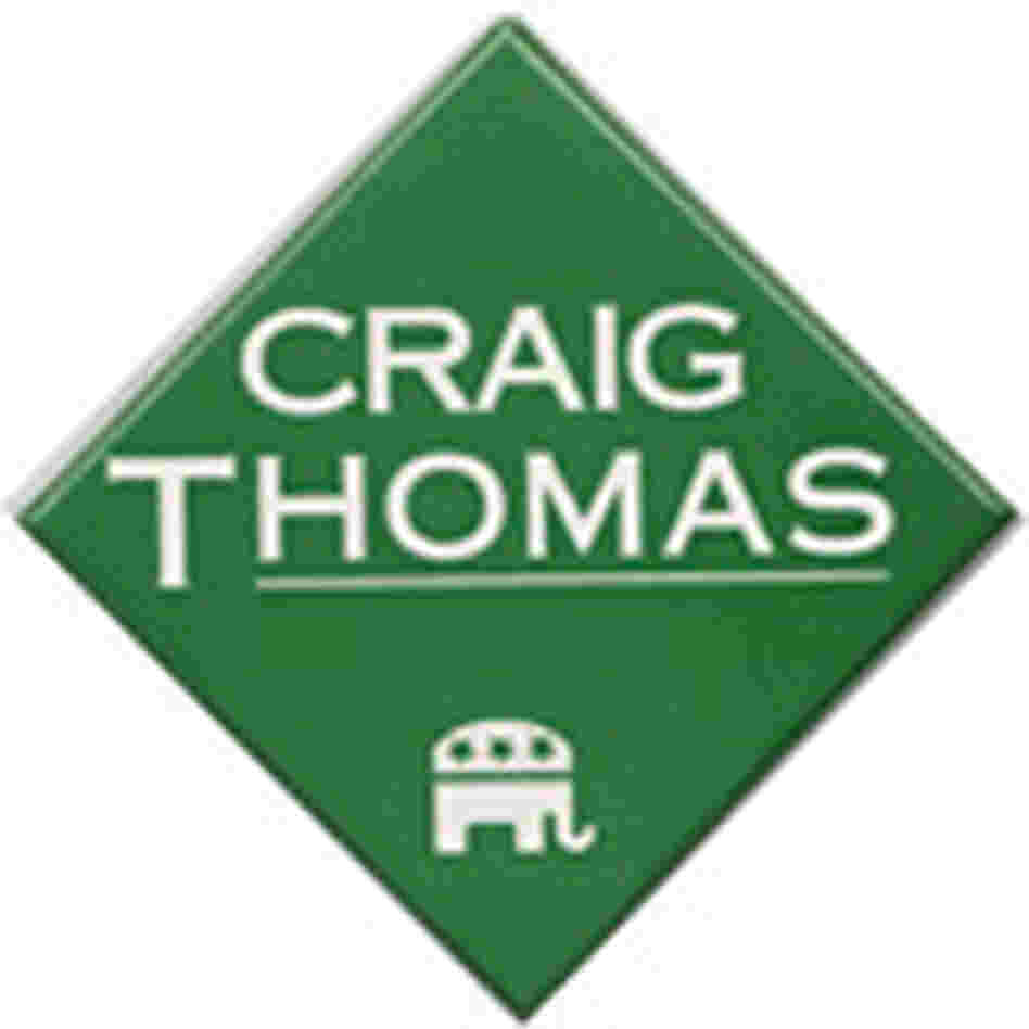 Craig Thomas button Craig Thomas button