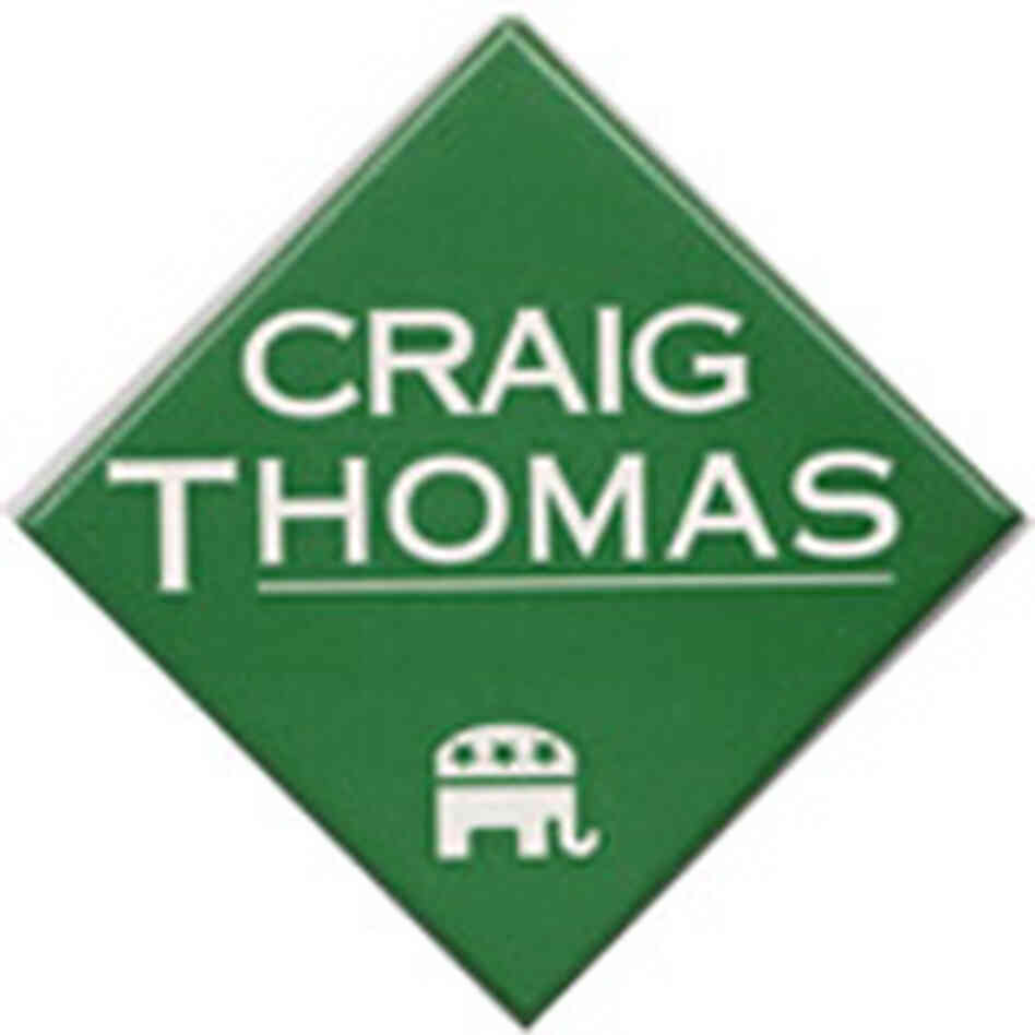 Craig Thomas button Craig Thomas button