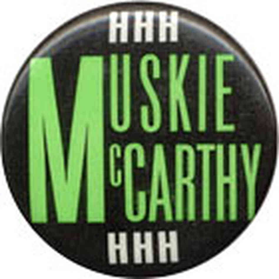 Muskie/McCarthy button Muskie/McCarthy button