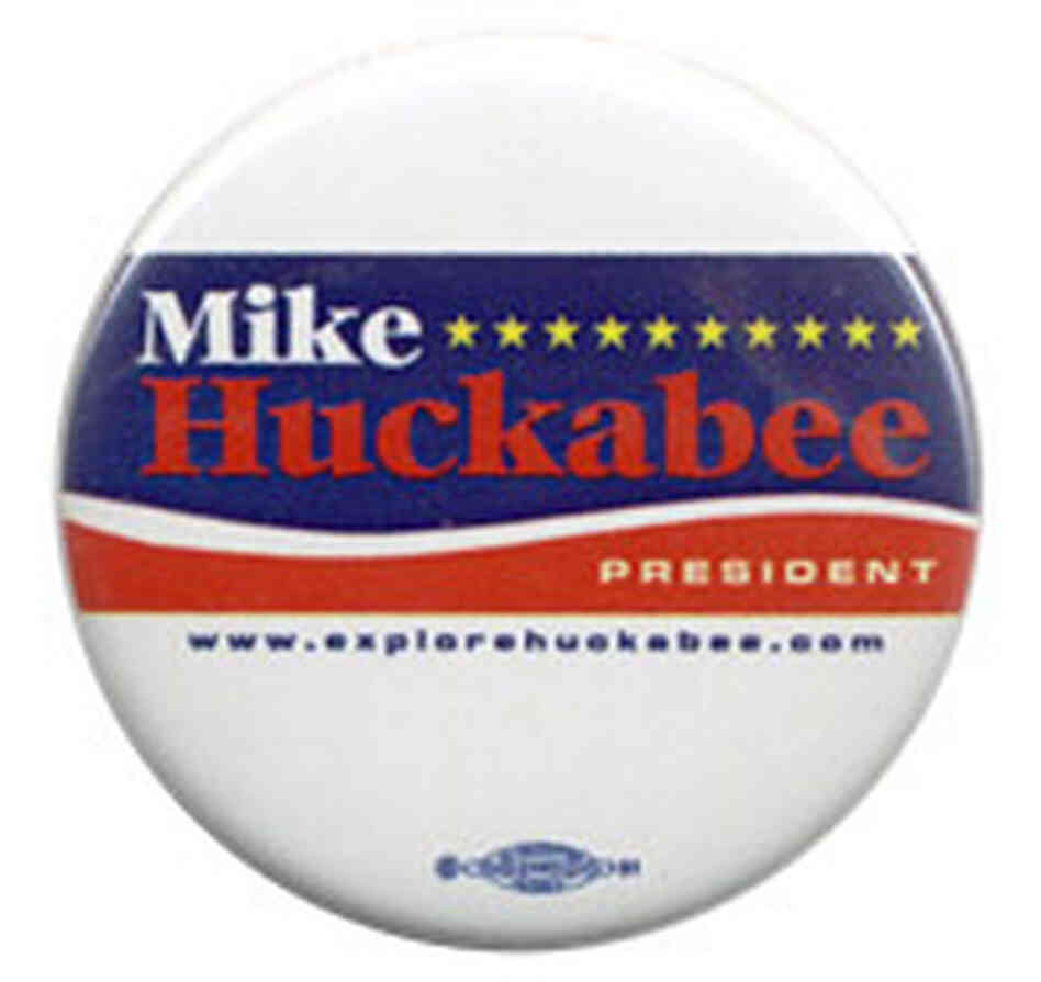 Mike Huckabee button Mike Huckabee button