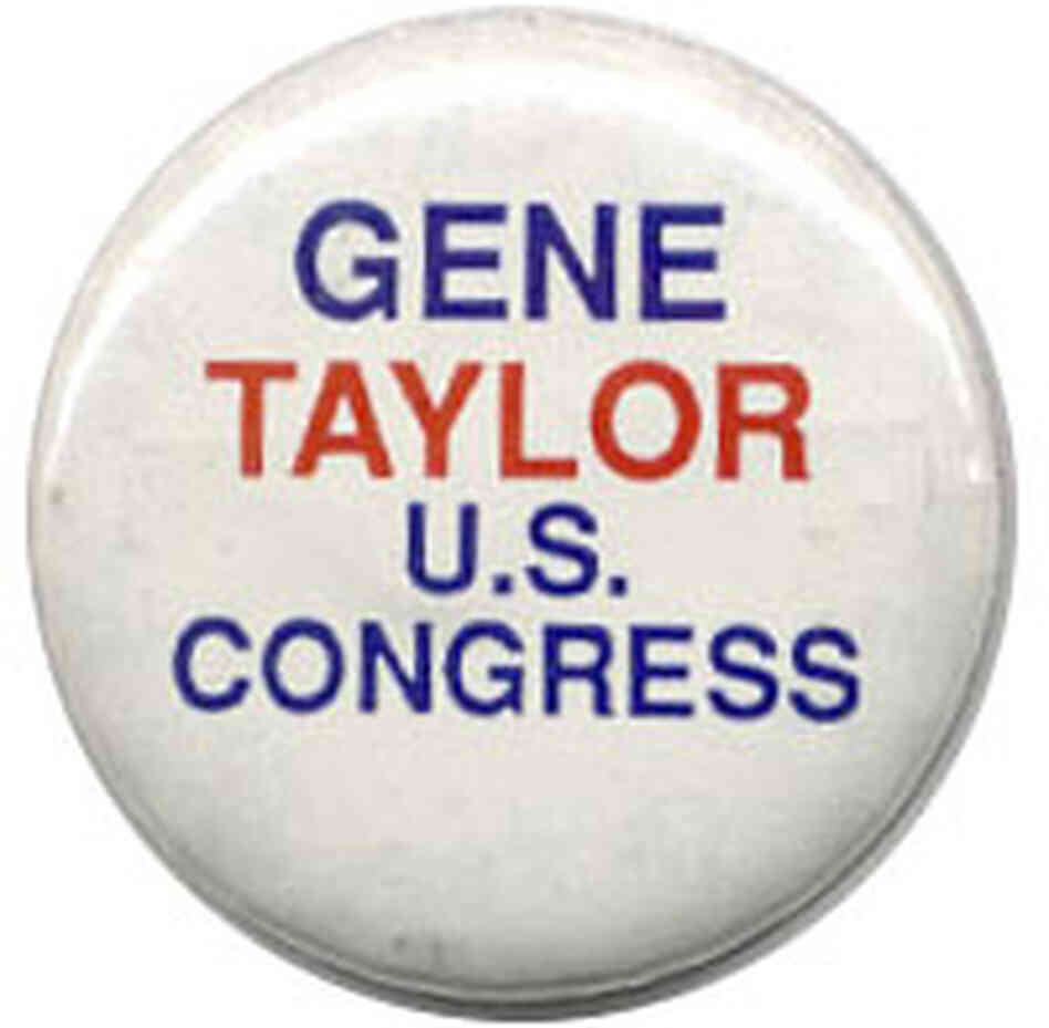 'Gene Taylor for U.S. Congress' button 'Gene Taylor for U.S. Congress' button