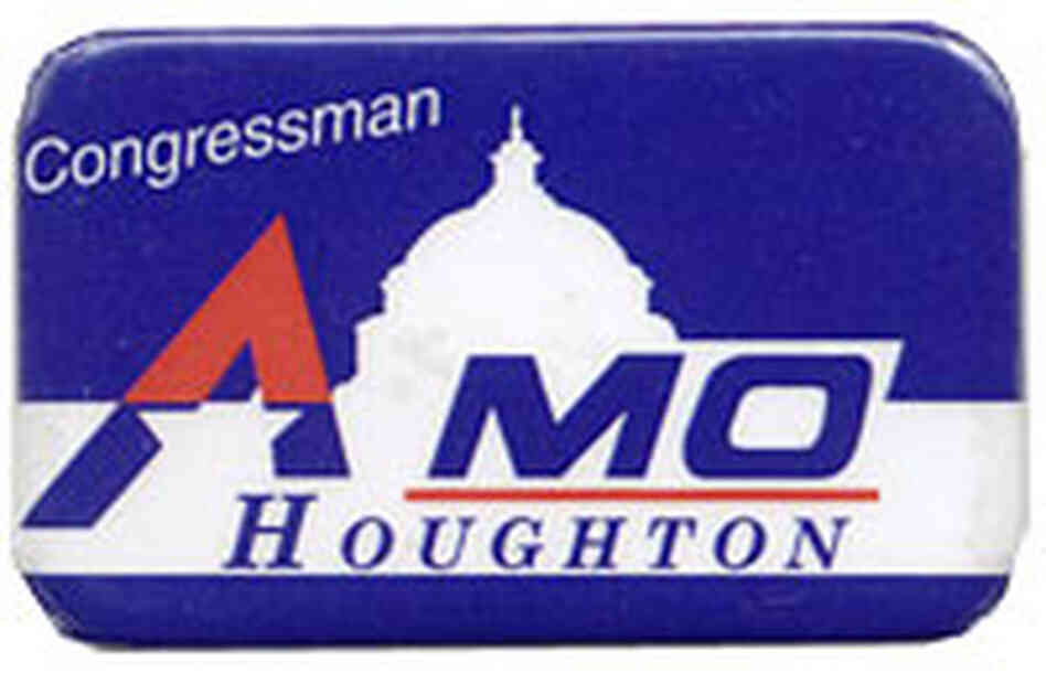 'Congressman Mo Houghton' button 'Congressman Mo Houghton' button