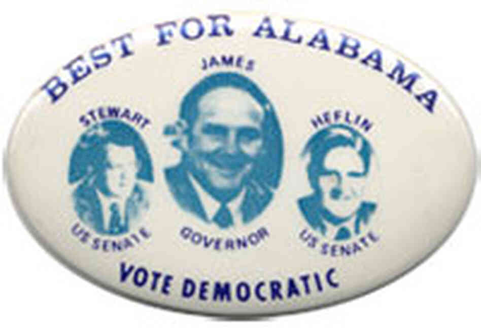 Alabama Democratic campaign button Alabama Democratic campaign button