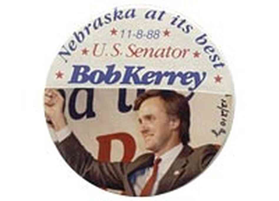 Bob Kerrey button Bob Kerrey button