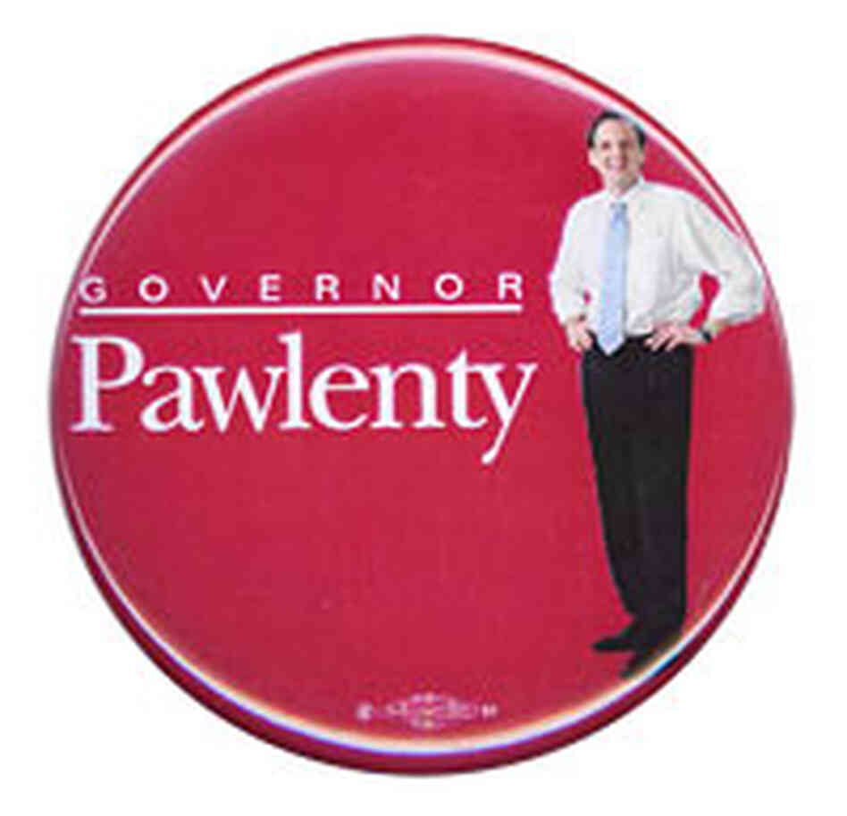 Minnesota Gov. Tim Pawlenty button Minnesota Gov. Tim Pawlenty button