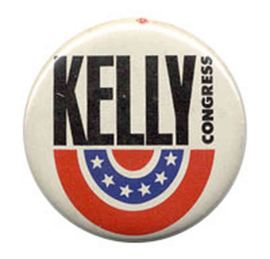 Kelly for Congress button Kelly for Congress button