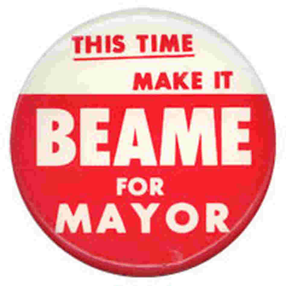 Beame campaign button Beame campaign button