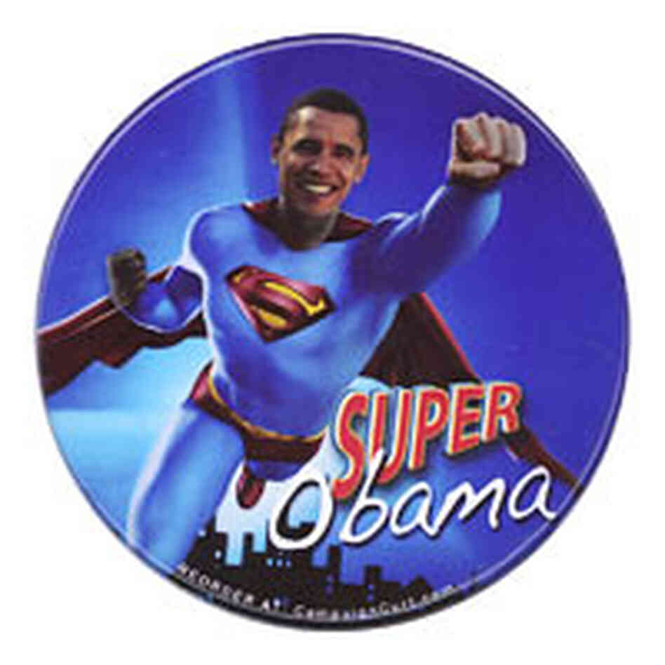 Super Obama button Super Obama button