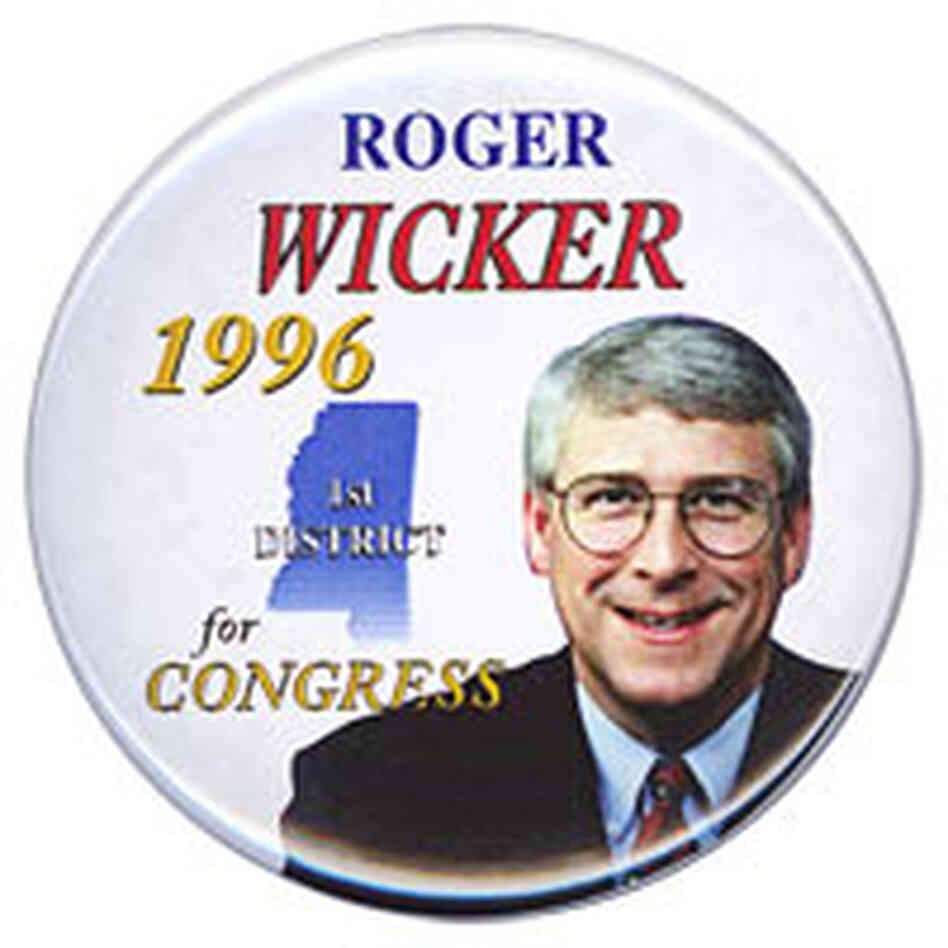 Roger Wicker button Roger Wicker button