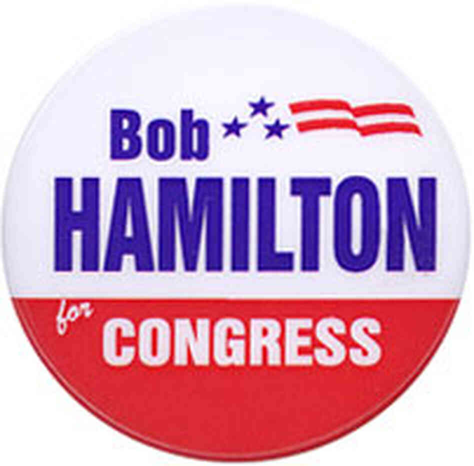 Hamilton for Congress button Hamilton for Congress button