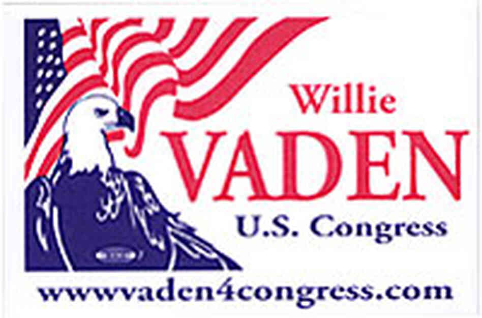 Vaden for Congress button Vaden for Congress button