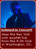 hear interpol live in concert