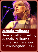 lucinda williams in concert