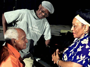 Members of Buena Vista Social Club — Ruben Gonzalez (left), Ibrahim Ferrer (center) and Omara Portuo Members of Buena Vista Social Club — Ruben Gonzalez (left), Ibrahim Ferrer (center) and Omara Portuo