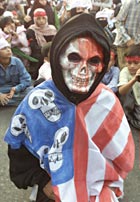 Pakistani protester