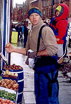Joel Bottem finds onion for relish in Scotland market