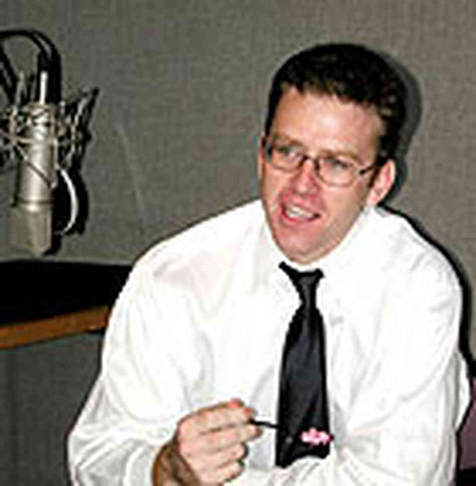 Steve Inskeep eating cranberry relish Steve Inskeep eating cranberry relish