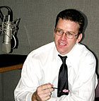 Steve Inskeep eating cranberry relish